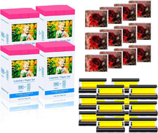 4PK Dye Sub Ink Paper Set Fits Canon SELPHY CP1500 CP1200 CP910 4x6 432 Sheets picture