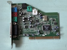 Aureal Vortex A3D AU8820B2 Retro Win98 DOS PCI Sound Card Tested Working picture