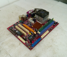 PC Chips M863G W/ 1800+ MHz AMD CPU, Heatsink, 512MB & I/O Panel picture
