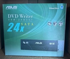 ASUS DRW-24B3ST SATA 24x Internal DVD Writer, Encryption, Low Noise, Black NEW** picture