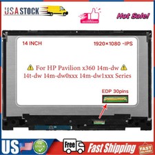 FOR HP Pavilion X360 14-DW 14T-DW 14M-DW LCD DISPLAY TOUCH SCREEN ASSEMBLY US picture