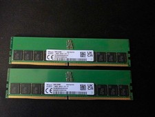 SK hynix 64GB (2x32GB) DDR5 5600 UDIMM 2Rx8 Non-ECC HMCG88AGBUA081N Desktop RAM picture