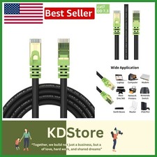 Ultra-Fast 300ft Cat 7 Ethernet Cable - 10Gbps, Ideal for Heavy Networking Needs picture