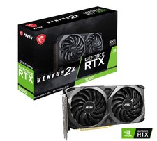 MSI RTX3060Ventus2X12GOCV1 Ventus GeForce RTX 3060 12GB GDDR6 Graphics Card picture