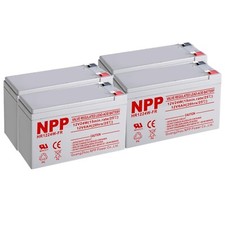 NPP HR1224W (4Pcs) 24Watts / Cell 12V High Rate lead Acid UPS Battery 6Ah 6.5Ah picture