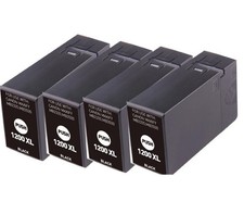 4 BLACK  PGI-1200 Ink Cartridge for MB Laser Printer MB2120 MB2020 MB2720 MB2350 picture