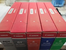 Genuine Canon PFI704 ink set (5 inks total) picture