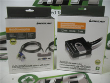 IOGEAR KVM Switches, GCS632U and GCS42UW6, 2-Port USB, New Open Box, Lot of 2 picture
