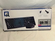 QR-70 USB Wired Optical Mouse and Keyboard 802.11N USB Wifi Adapter (Brand New) picture