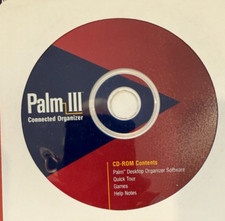 Palm III Desktop Organizer Software & Manual VINTAGE picture