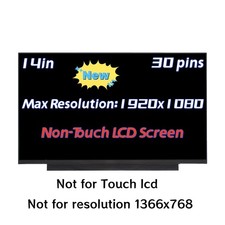 LP140WFA(SP)(D3) LP140WFA-SPD3 LCD Screen FHD 1920x1080 TESTED Non-Touch Display picture