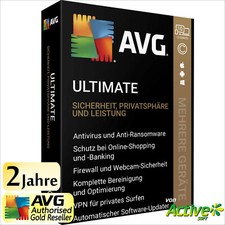 AVG ULTIMATE 2026 10 PC 2 Year | TuneUp, Internet Security, VPN, Antitrack | UE picture