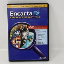 Microsoft Encarta Reference Library 2003 - Single DVD Version - NOS picture