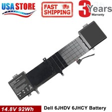 6JHDV 6JHCY For Dell Alienware 17 R2 R3 14.8V 92Wh Laptop Battery ALW17ED FAST picture