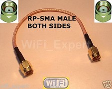 1 x RP-SMA Male to RP SMA Male RG316 Pigtail 4 6 8 10 12 14 16 20 INCH USA picture