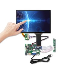 10.1'' touch Screen display IPS 1280x800 VGA hdmi panel 450 nits brightness 60Hz picture