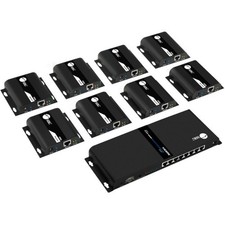 SIIG 1x8 1080p HDMI Splitter HDbitT over IP Extender Kit - 120m picture