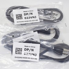 1pc 1M/3.3FT DELL 02JVNJ US 3 Prong Power Supply Cable 7A 125V for Laptop 18AWG picture