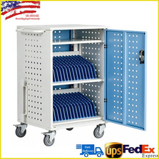 16/20/32 Device Laptop Charging Cart Station for Chromebook Classroom Storage picture