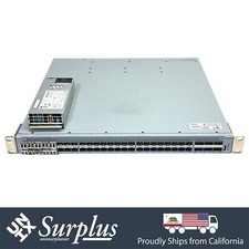 48 Port 10GB SFP+ Avaya VSP Ethernet Switch 1x PSU | 6x QSFP+ 40GbE + 10x Optics picture