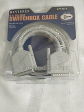 Interex Switchbox Cable EPP-403/6 6 Ft (1.8 meter) IEEE-1284-A DB25 Male to Male picture