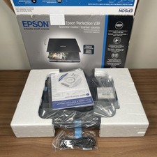 Epson Perfection V39 Flatbed Scanner - New Open Box USB / Manual picture