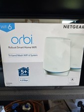 NETGEAR Orbi RBK752 Tri-Band Mesh Wi-Fi 6 System (Set of 2) picture