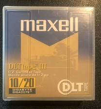 Maxell DLT Tape III 1/2