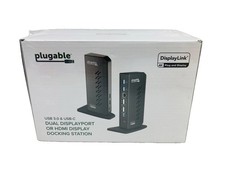 Plugable UD-6950Z Dual Display Dock USB-C & USB 3.0 4K DisplayLink - New picture