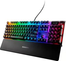 SteelSeries - Apex 7 Full Size Wired Mechanical Red Linear Switch Gaming Keyb... picture