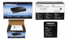 TRENDnet TEG-S83 8-Port Gigabit Desktop Ethernet Switch | Metal Housing | Fanles picture