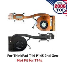 CPU Fan Heatsink for Lenovo ThinkPad T14 P14S 2nd Gen UMA 5H41B77165 picture