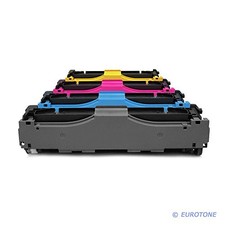 Eurotone 4x Toner Cartridge Compatible for HP CF410X+M477FDN+M477FDW+M477FNW picture