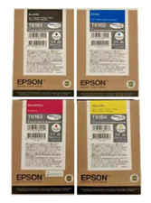 4 x Original Ink Epson B300 B-310N B500dn B510dn / T6161 T6162 T6163 T6164 Set picture