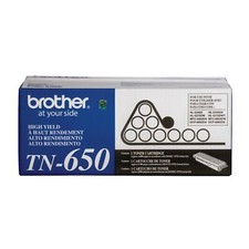 Brother TN 650 High Yield Black Toner Cartridge for Laser Printers 8000 Pages picture
