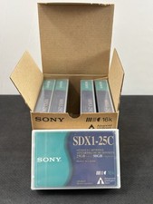 NEW - 5 x SONY, AIT SDX1-25C Cassette (170m) 25GB Native/50 GB Compressed picture