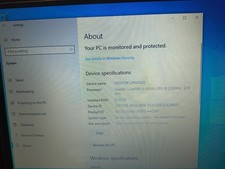 HP 15-R253CL Intel Core i3-5010U 2.1GHz 8 GB  300GB Windows 10 touchscreen DVD  picture