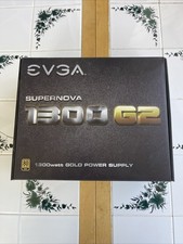 EVGA SuperNOVA 1300 120-G2-1300 80 Plus Gold 1300W Power Supply W/ Cables & Box picture