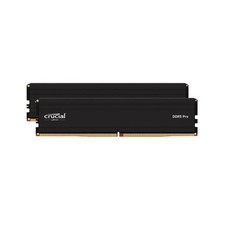 Crucial Pro 48GB (2x24GB) DDR5 UDIMM 6000MHz CL48 Black Heat Spreader Support picture