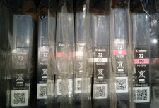 LOT of 7 Genuine NEW CANON PGI-72 Ink Tanks Pixma PRO-10 MBK x2 CO x2 PM M R picture