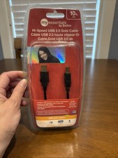 New Belkin Gold Series High-Speed USB 2.0 Cable, 10 ft., Black picture