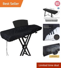 Durable 88 Key Piano Dust Cover in Oxford Fabric with Drawstring & Zippered D... picture