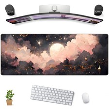 Cute Laptop Mouse Pad Large Desk Mat PC Gaming Aesthetic Keyboard Decor Women picture