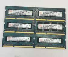 6 x  Hynix 1 2 GB 1Rx8 PC3-10600S-9-10-B1 / A1 RAM LOT - LOOK picture