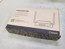 Toast PC61 Router Dual Band WiFi Ethernet RJ-45 3 LAN Black PC-61C4-MW6 picture