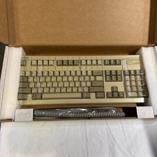 Compaq Enhanced II Wired PS/2 Keyboard Beige/Gray QWERTY English NOS picture