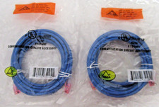2 Pack Allen Tel AT1615-BU 15ft CAT6 Patch Cable Blue RJ-45 Male to RJ-45 Male picture