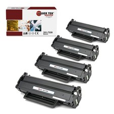 4Pk LTS B1160 331-7335 Black Compatible for Dell B1163w B1165nfw Toner Cartridge picture