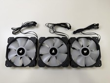 CORSAIR Fan, 120x120x25mm,12V, 1500A±200 RPM, Black Frame Fan- 3 EA picture