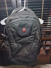 SwissGear 6752 Laptop Backpack Black ScanSmart Airflow Fits 15-17 Inch Laptops picture